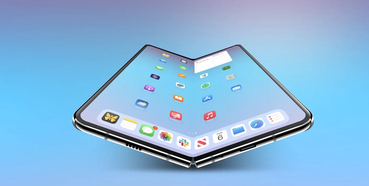 iPhone plegable: ¿el sueño de un geek o la realidad de Apple? Cómo podría lucir un iPhone plegable: renderizado conceptual