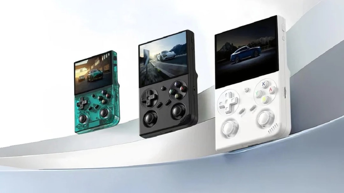 El Anbernic RG35XX Pro en acción: Los juegos clásicos se encuentran con un diseño de vanguardia Anbernic RG35XX Pro: Renovando los juegos retro con un toque moderno