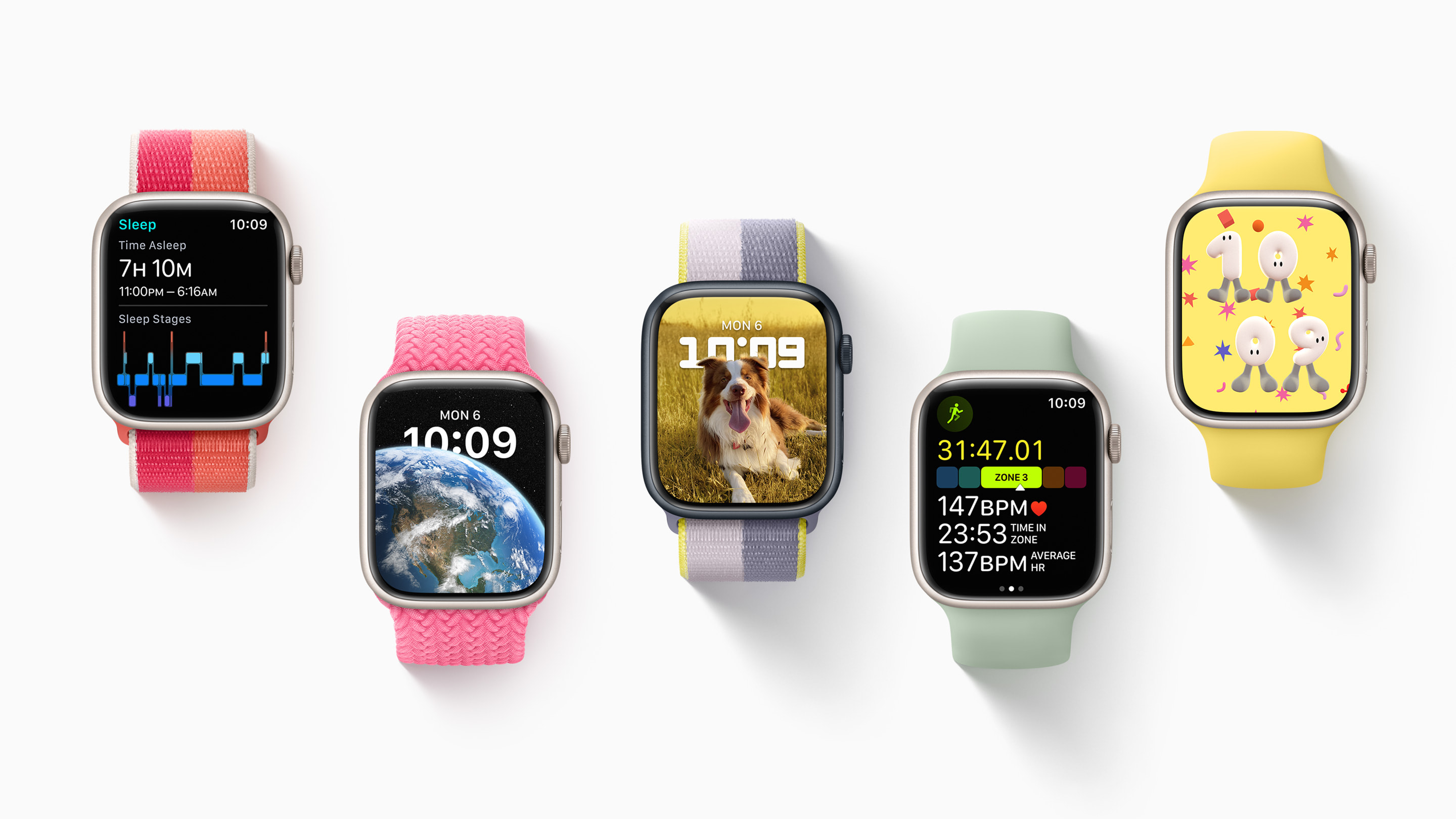 watchOS 9: nuevas pantallas de reloj, aplicación de entrenamiento actualizada, control del sueño y medicación mejorados