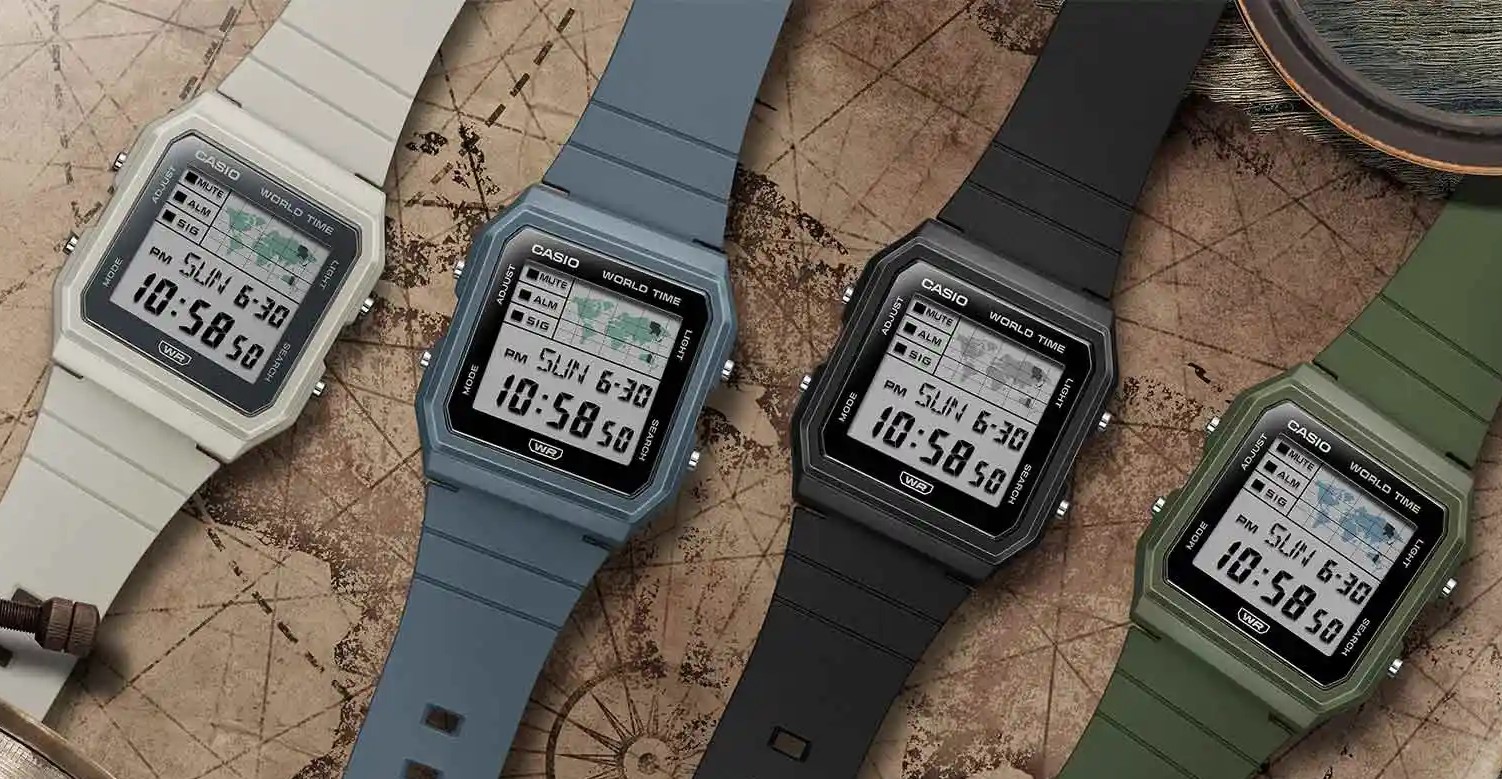 Nuevo de Casio: el LF-30W-1A ya está disponible en Europa ¡Casio lanza el reloj LF-30W-1A con mapa mundial integrado!