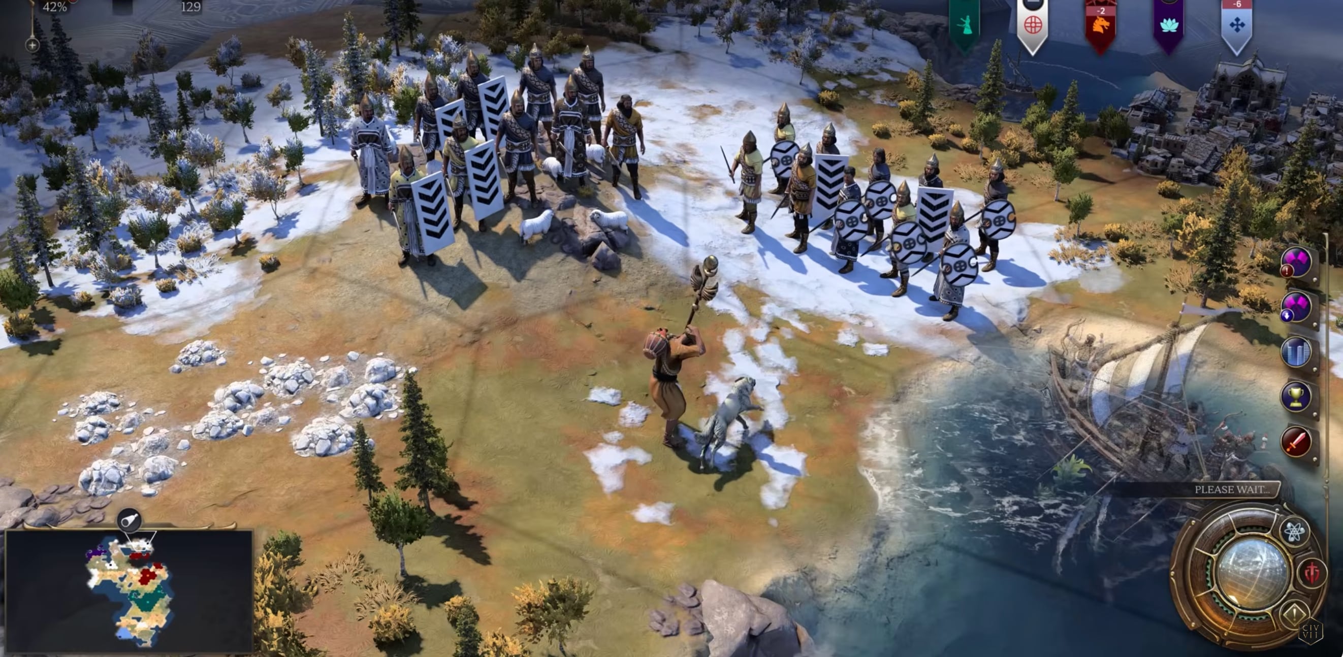 Novedades en los gráficos de Civilization VII: analizamos las imágenes añadidas Primera mirada a la interfaz actualizada de Civilization VII