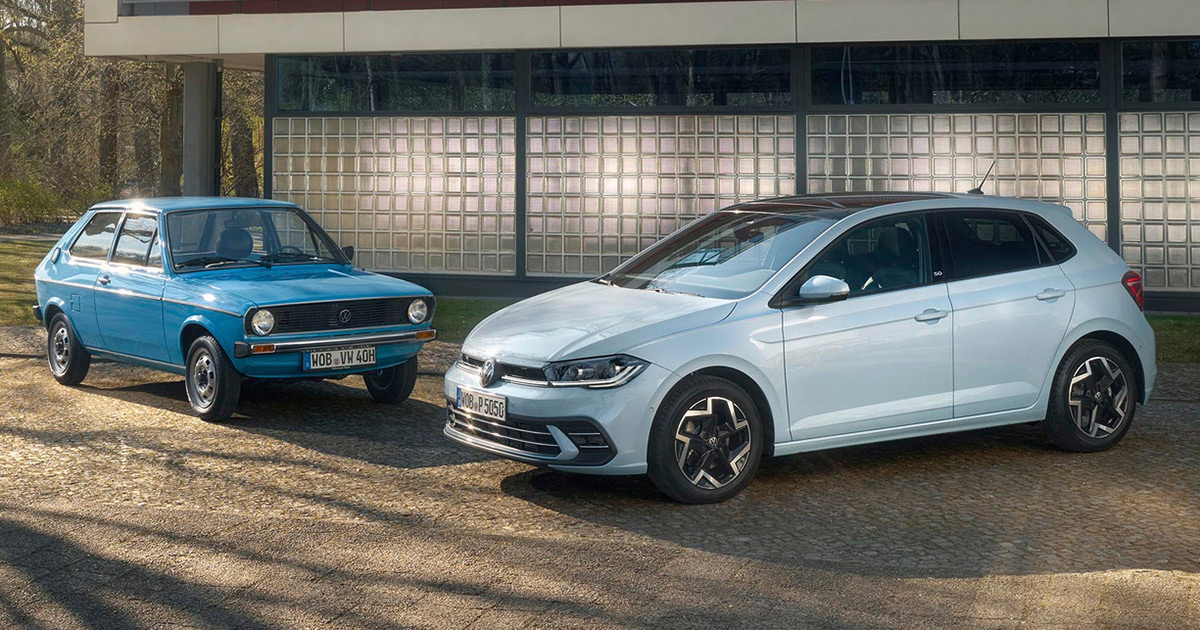 Volkswagen celebra: Cómo ha cambiado el Polo en 50 años - una mirada al nuevo modelo Edition 50 Retro y moderno: El primer Volkswagen Polo se encuentra con su sucesor de aniversario