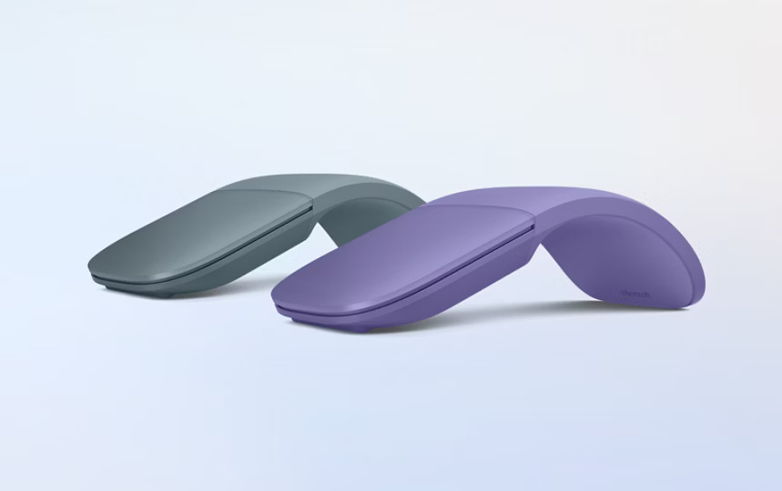 La pre-orden ya está abierta: Surface Arc Mouse en colores originales Violeta y Océano Toma el control de tu estilo: Surface Arc Mouse en nuevos colores Violeta y Océano
