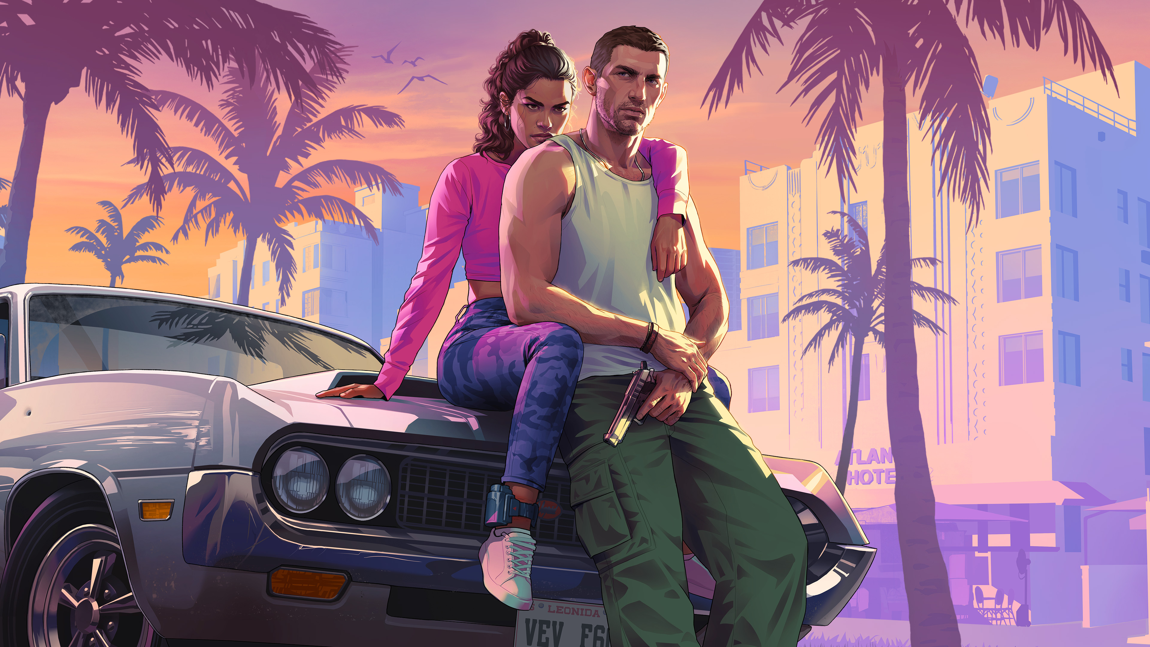 Arte filtrado de Grand Theft Auto VI: detalles increíbles