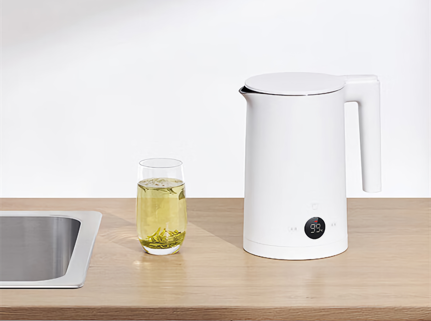 Xiaomi presenta MiJia Thermostatic Electric Kettle 2: un hervidor de agua de 1800W con control de temperatura por 25 dólares