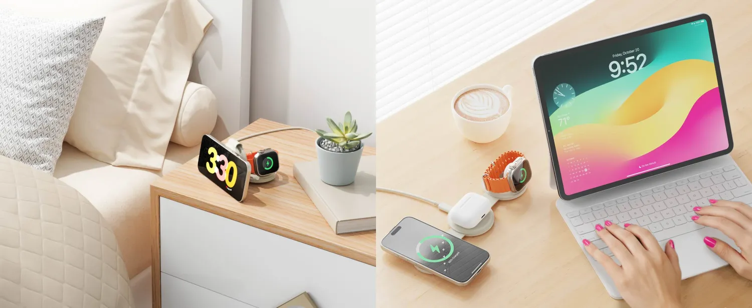 Conveniente y tecnológicamente avanzado: Satechi presenta OntheGo 3 en 1 para iPhone, Watch y AirPods Satechi OntheGo 3 en 1: carga tu iPhone, Apple Watch y AirPods al mismo tiempo