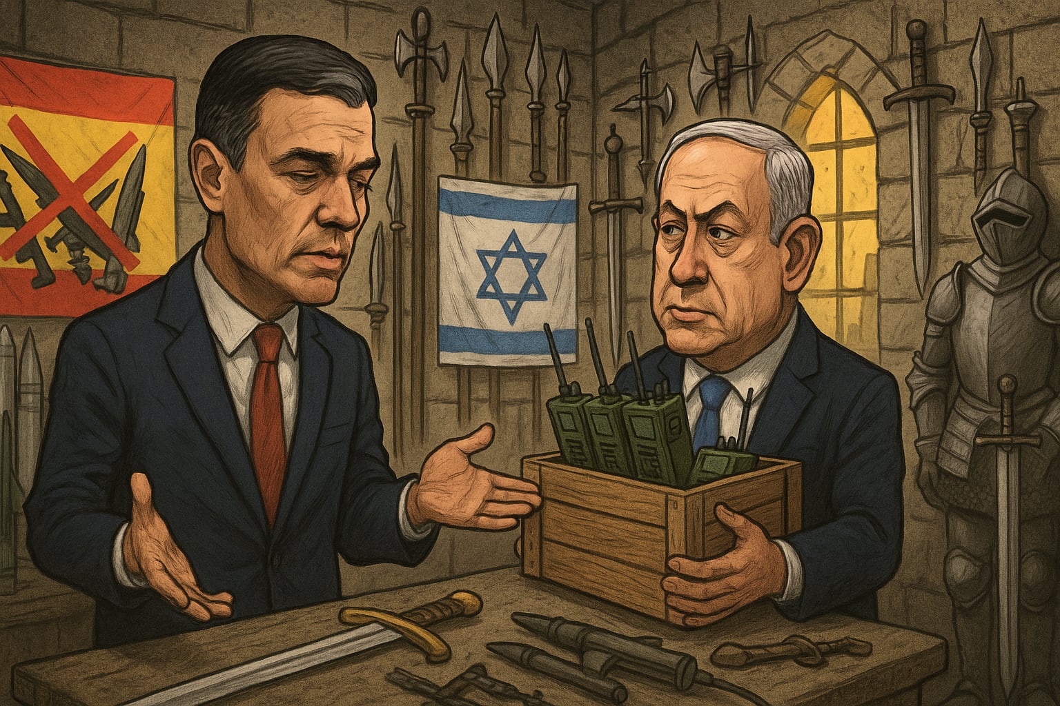 España e Israel: embargo de 300 millones de euros y un compromiso de 768 millones España e Israel: embargo de 300 millones de euros y un compromiso de 768 millones