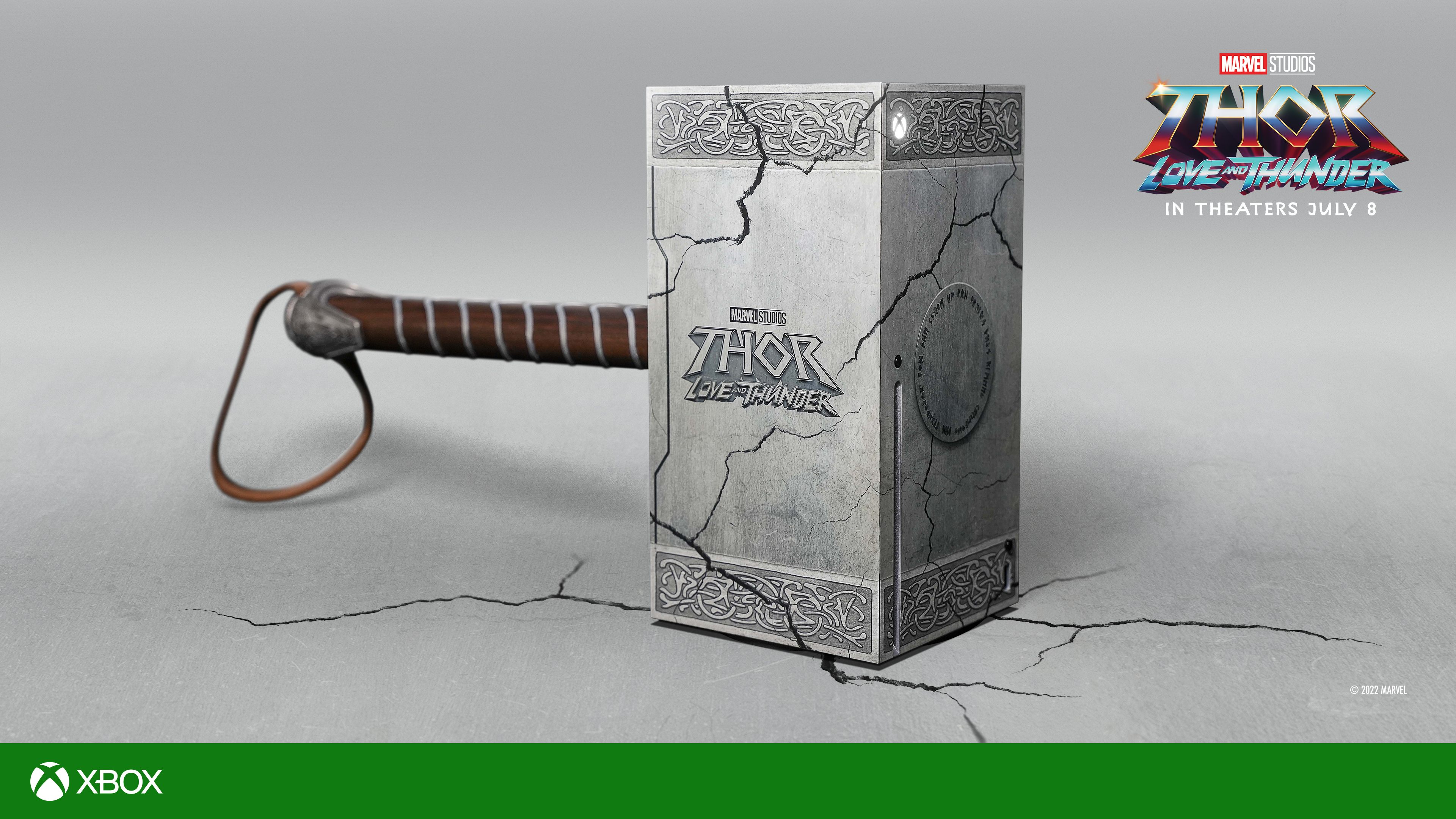 Aquí está la cosa: Microsoft presentó una edición limitada de Xbox Series X al estilo del martillo de Thor Aquí está la cosa: Microsoft presentó una edición limitada de Xbox Series X al estilo del martillo de Thor
