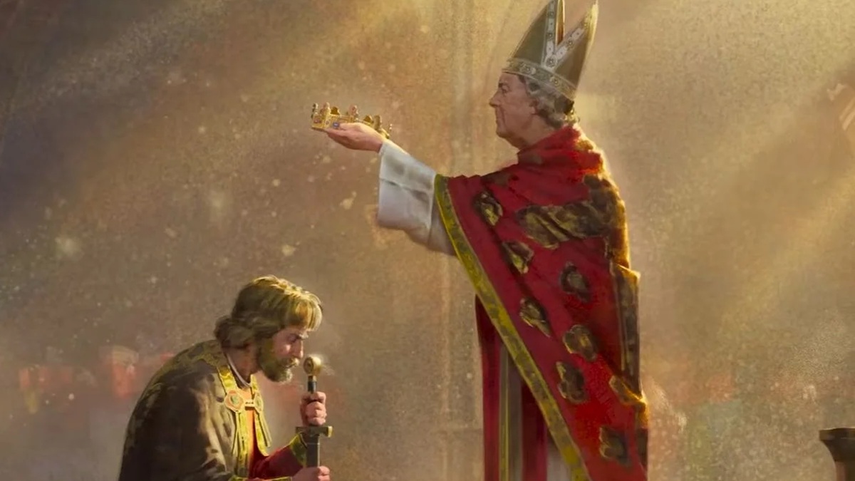 Crusader Kings III desvela el velo de misterio alrededor de las coronaciones con un nuevo póster artístico Un nuevo póster de Crusader Kings III: Todo lo que se ve de las Coronaciones