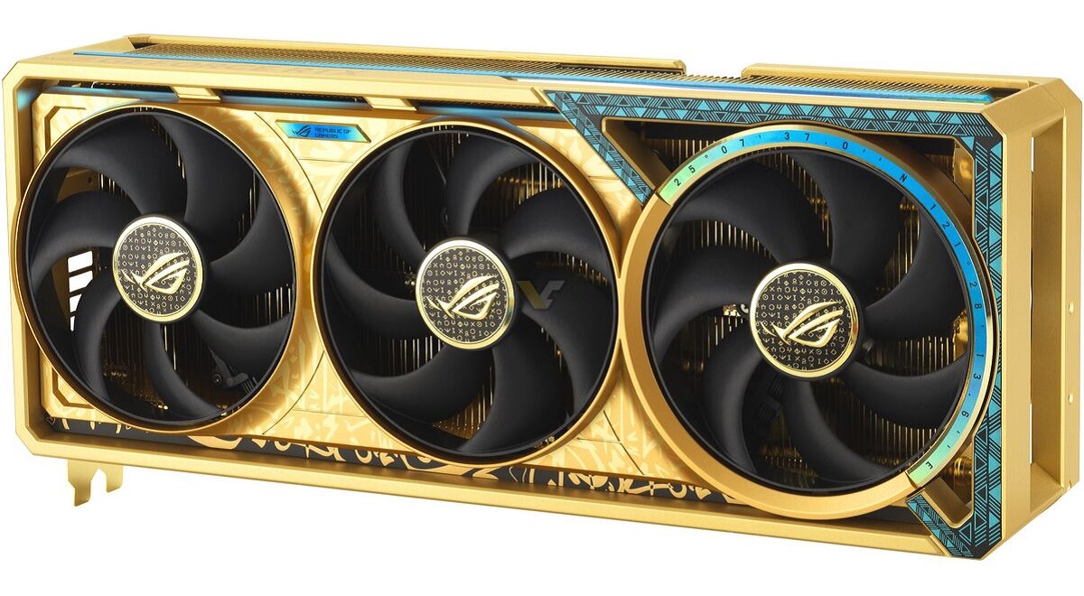 Conoce la RTX 5090 ROG Astral: Potencia de juego con un toque de oro