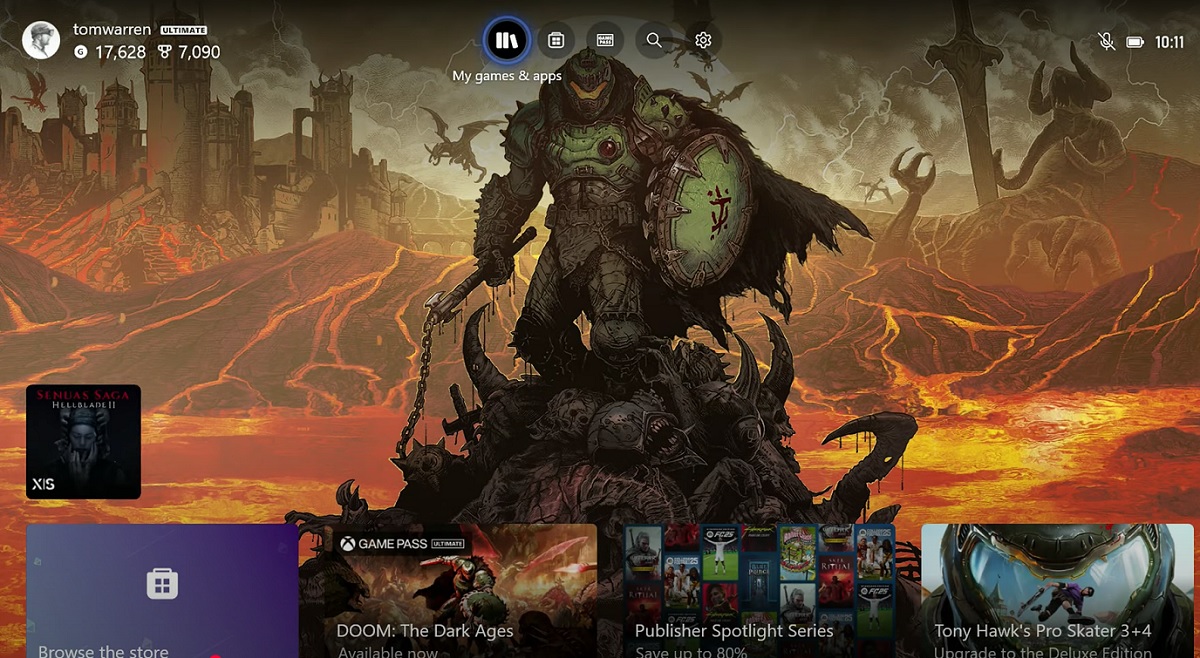 Las primeras imágenes de la interfaz renovada de Xbox: ¿qué deben esperar los jugadores? Una vista previa de lo nuevo: captura de pantalla de la interfaz renovada de Xbox