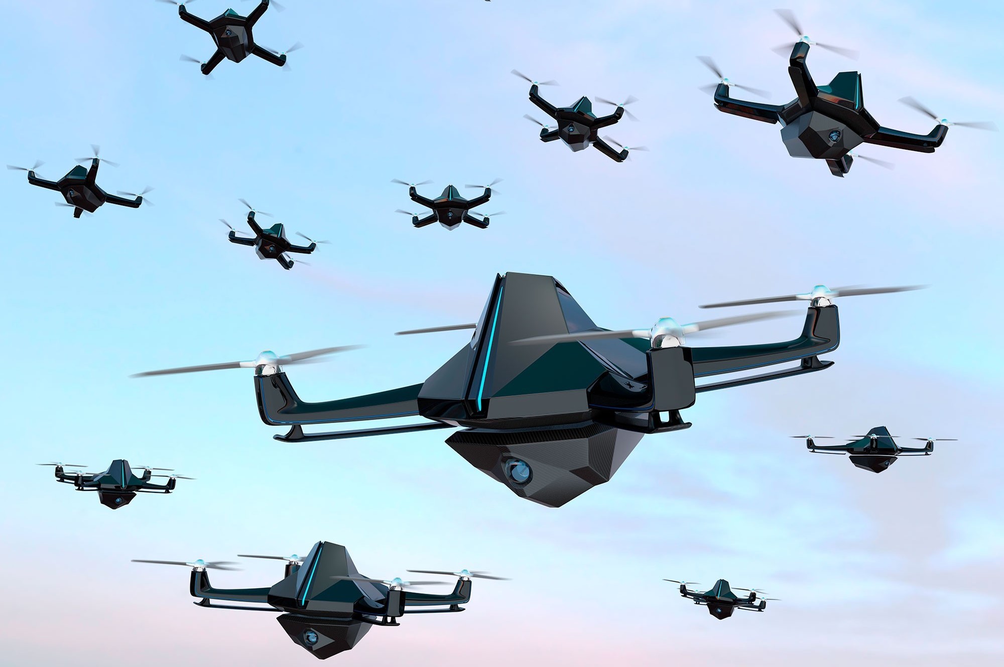 De la fantasía a la realidad: cómo los enjambres de drones están cambiando nuestra forma de pensar sobre la tecnología Un elegante enjambre de drones: el arte del movimiento perpetuo