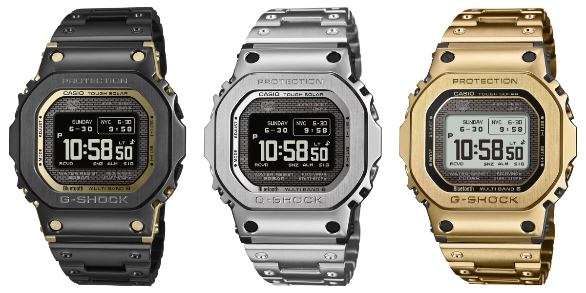 La nueva era de G-Shock: Casio presenta GMW-BZ5000GD