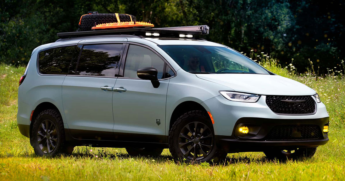 Presentando el concepto Chrysler Pacifica Grizzly Peak: Revolucionando los viajes familiares Concepto Chrysler Pacifica Grizzly Peak: Un vistazo a la innovación futura de las minivans