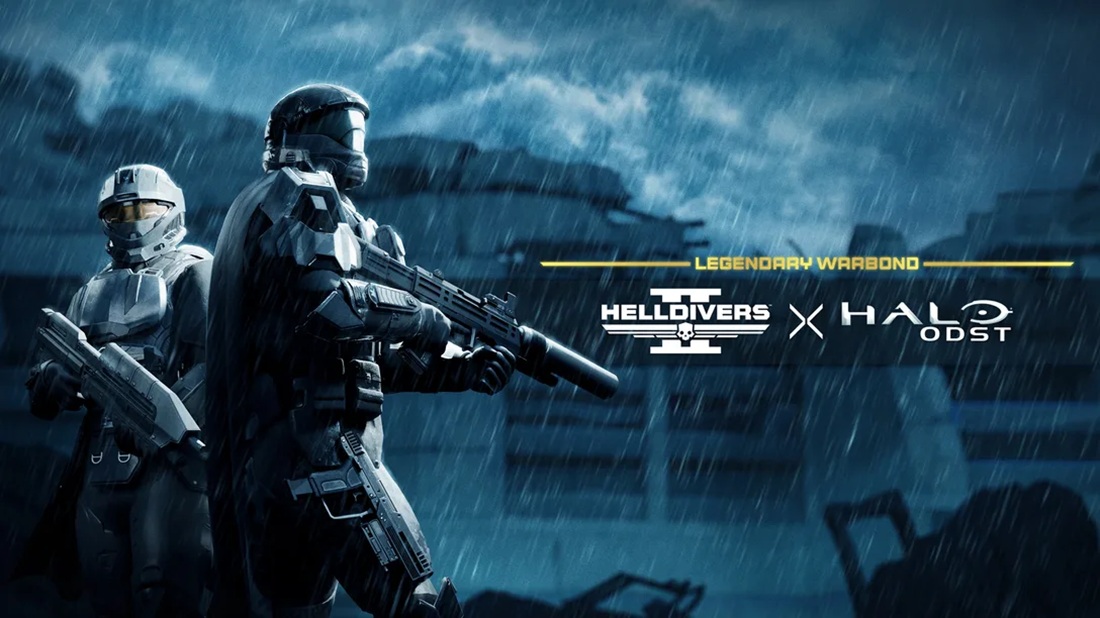 Choque de Titanes: el nuevo póster del evento de Helldivers 2 se encuentra con Halo 3: ODST Choque de Universos: Helldivers 2 y Halo 3: ODST en el póster del evento