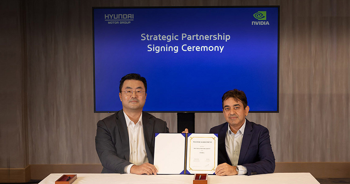 Hyundai une fuerzas con NVIDIA para innovar en la industria del automóvil