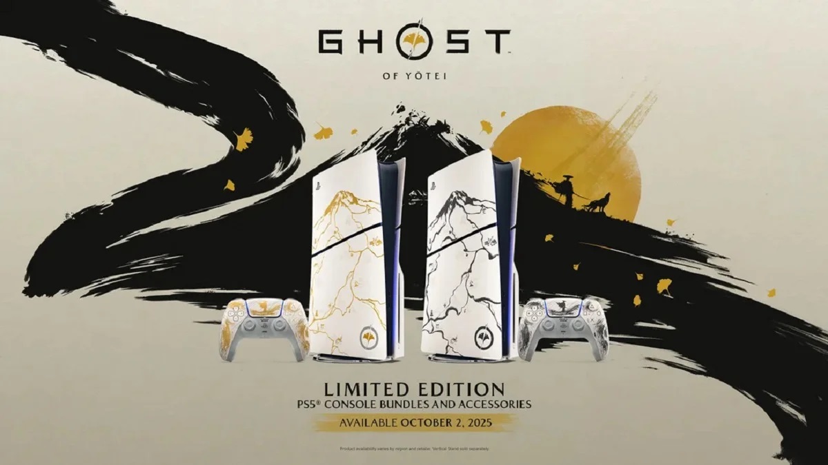 Leyendas de las Montañas: retroiluminación en la nueva PS5 y DualSense presentadas en el estilo de Ghost of Yotei Exclusivas de PS5 y DualSense: inspiración del misterio Ghost of Yotei