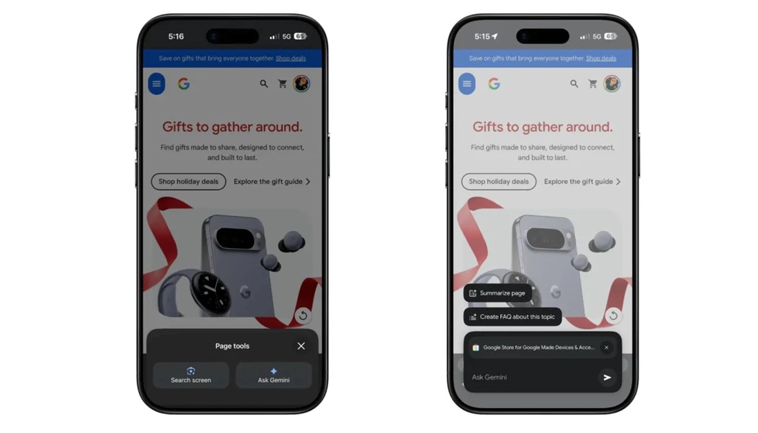 Nueva visión en la web: Cómo Gemini revoluciona Chrome en iPhone