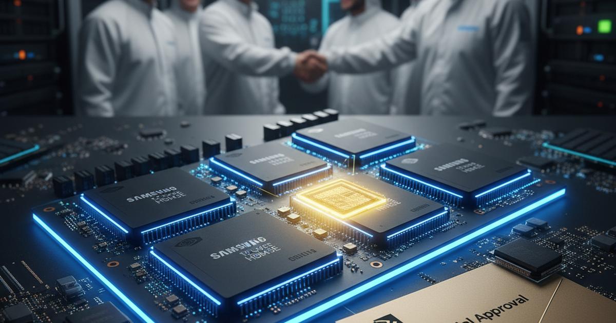Samsung recibió la noticia más agradable del año: Nvidia comprará su memoria HBM3E Samsung recibió la noticia más agradable del año: Nvidia comprará su memoria HBM3E