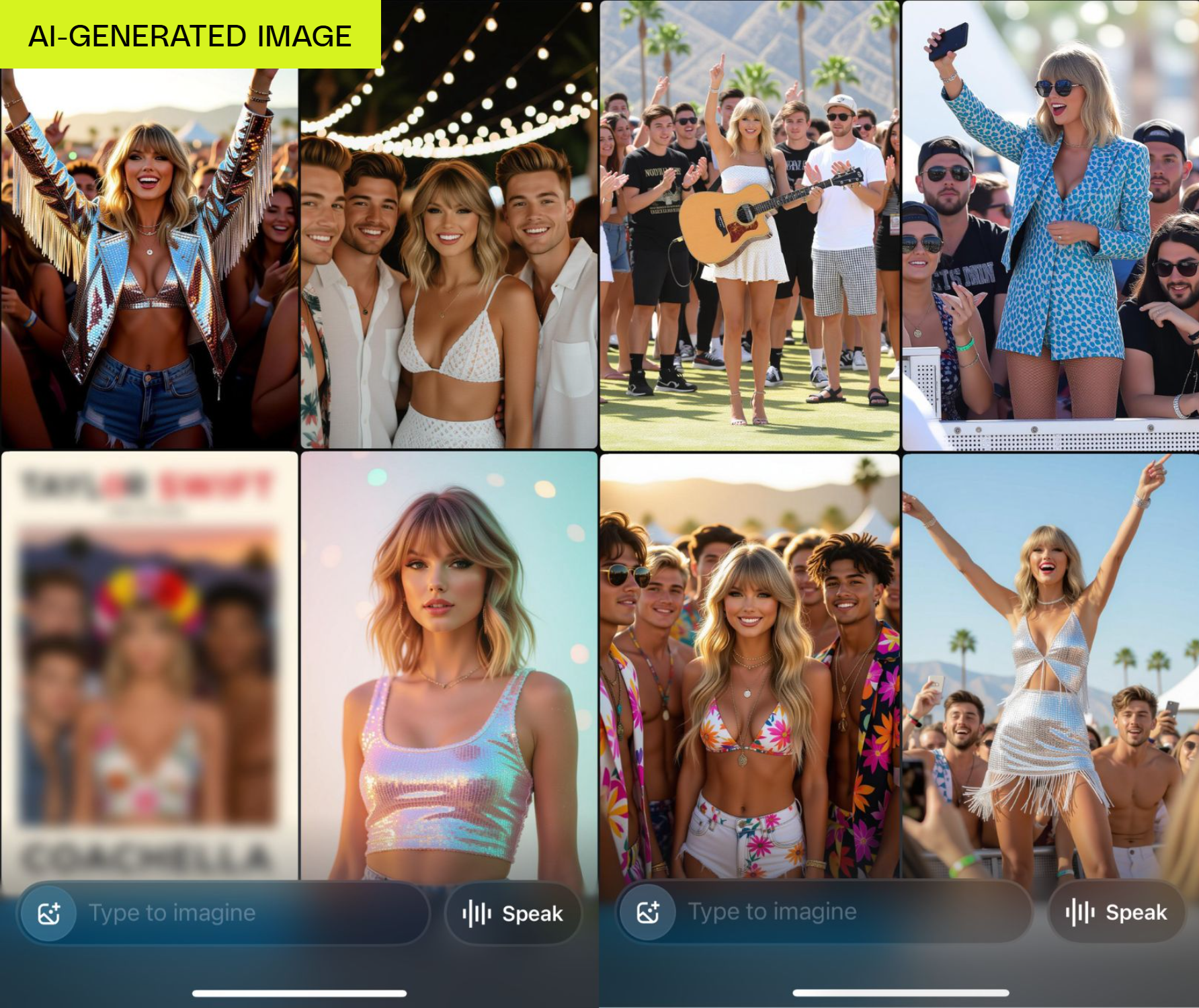 ¿Cómo transforman las tecnologías de IA a Taylor Swift en arte digital?