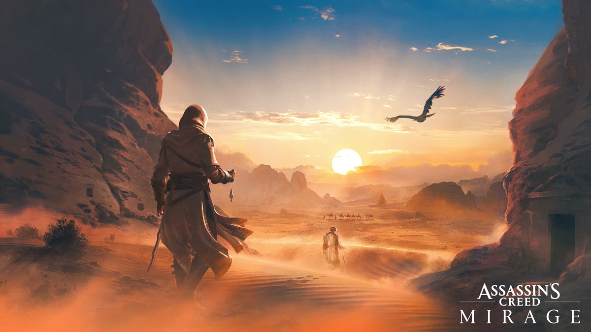 Se ha revelado el diseño del póster para el próximo DLC de Assassin's Creed Mirage Assassin's Creed Mirage: Mira hacia el futuro con un póster del nuevo complemento