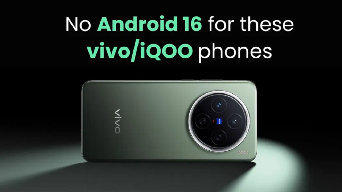 Dispositivos Vivo e iQOO que no verán Android 16: lista completa Qué modelos de Vivo e iQOO quedarán sin una actualización a Android 16