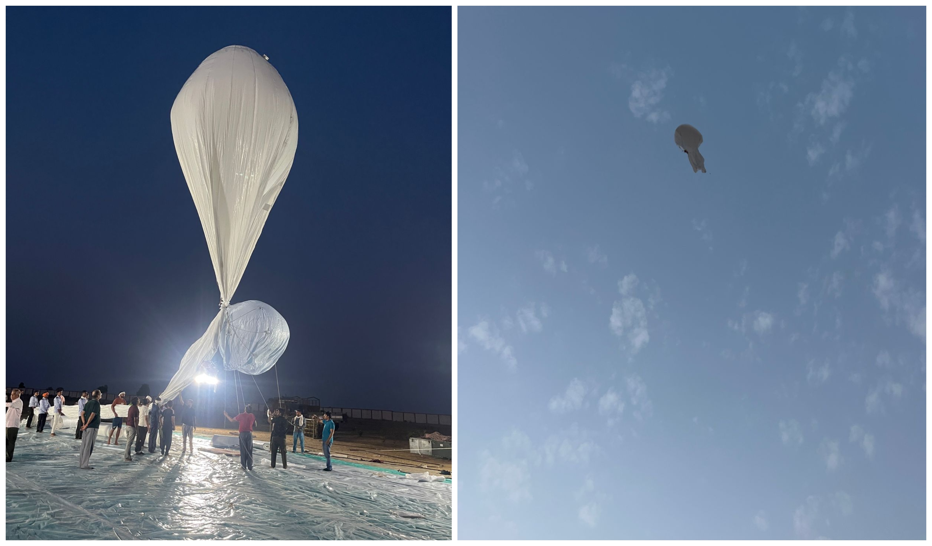 Un estado en el cielo: el globo estratosférico de la India para monitoreo estratégico India lanza el más nuevo globo de reconocimiento estratosférico