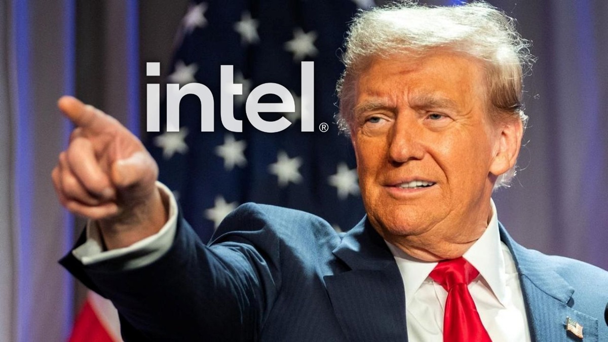 Collage de Trump y el logo de Intel: hechos y especulaciones Donald Trump frente a Intel: ¿qué hay detrás del collage?