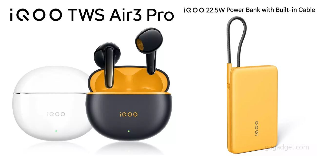 IQOO TWS Air3 Pro: Todo lo que necesitas saber sobre los nuevos auriculares y su power bank IQOO TWS Air3 Pro: Un nuevo estándar para auriculares inalámbricos combinados con un potente power bank