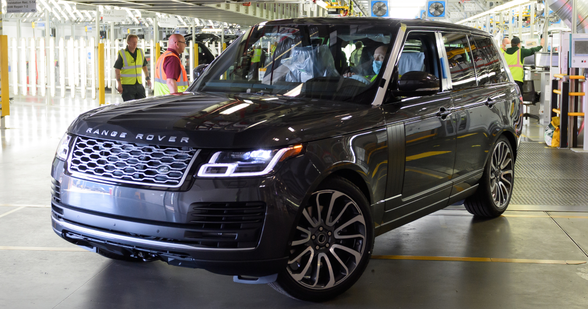 Range Rover: El último modelo sale de la cadena de montaje
