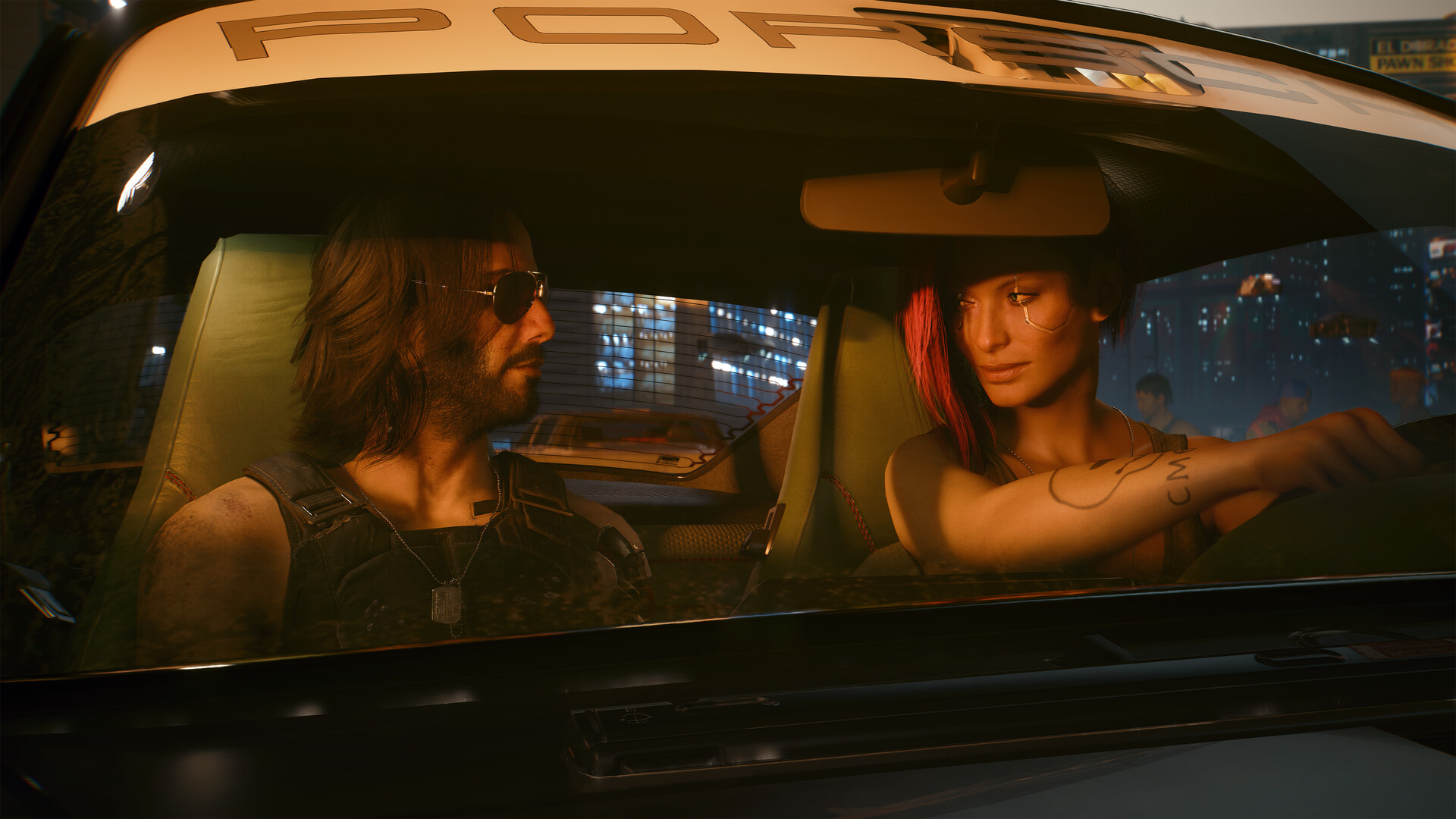 Primer prueba de pluma: una nueva imagen de Cyberpunk 2077 Una vista impresionante: la primera captura de pantalla de Cyberpunk 2077