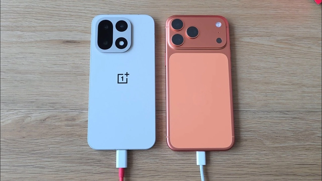 OnePlus 15 se enfrenta al iPhone 17 Pro Max: Choque de Titanes