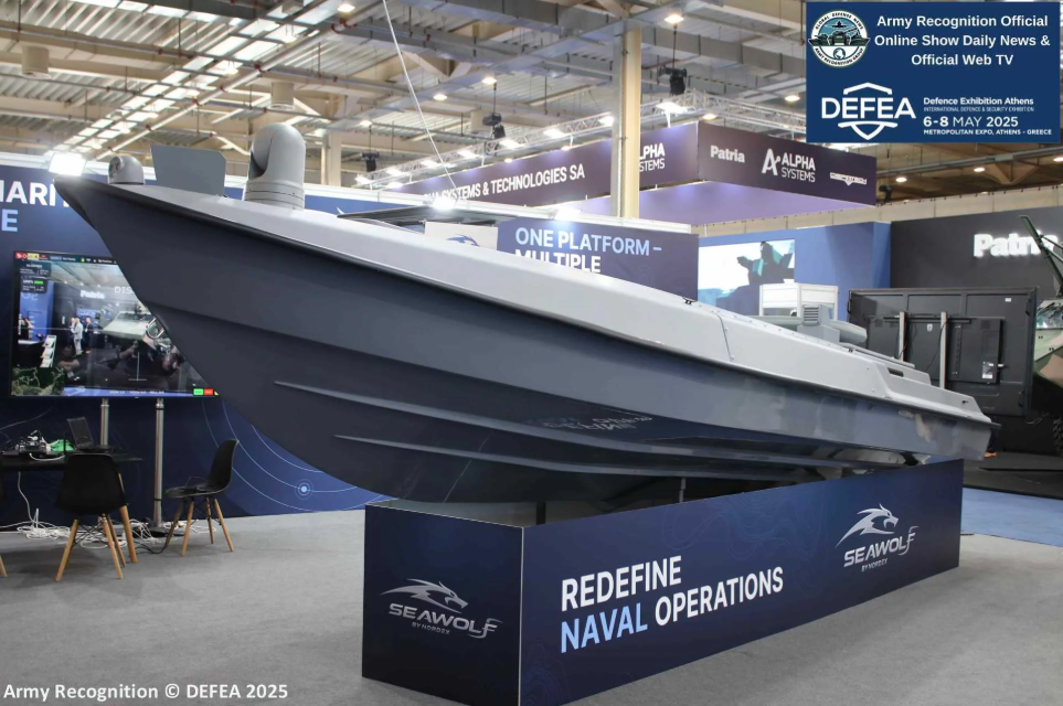Innovaciones en el cielo y el agua: presentación del Seawolf en DEFEA Desarrollo todoterreno: Dron Seawolf en DEFEA 2023