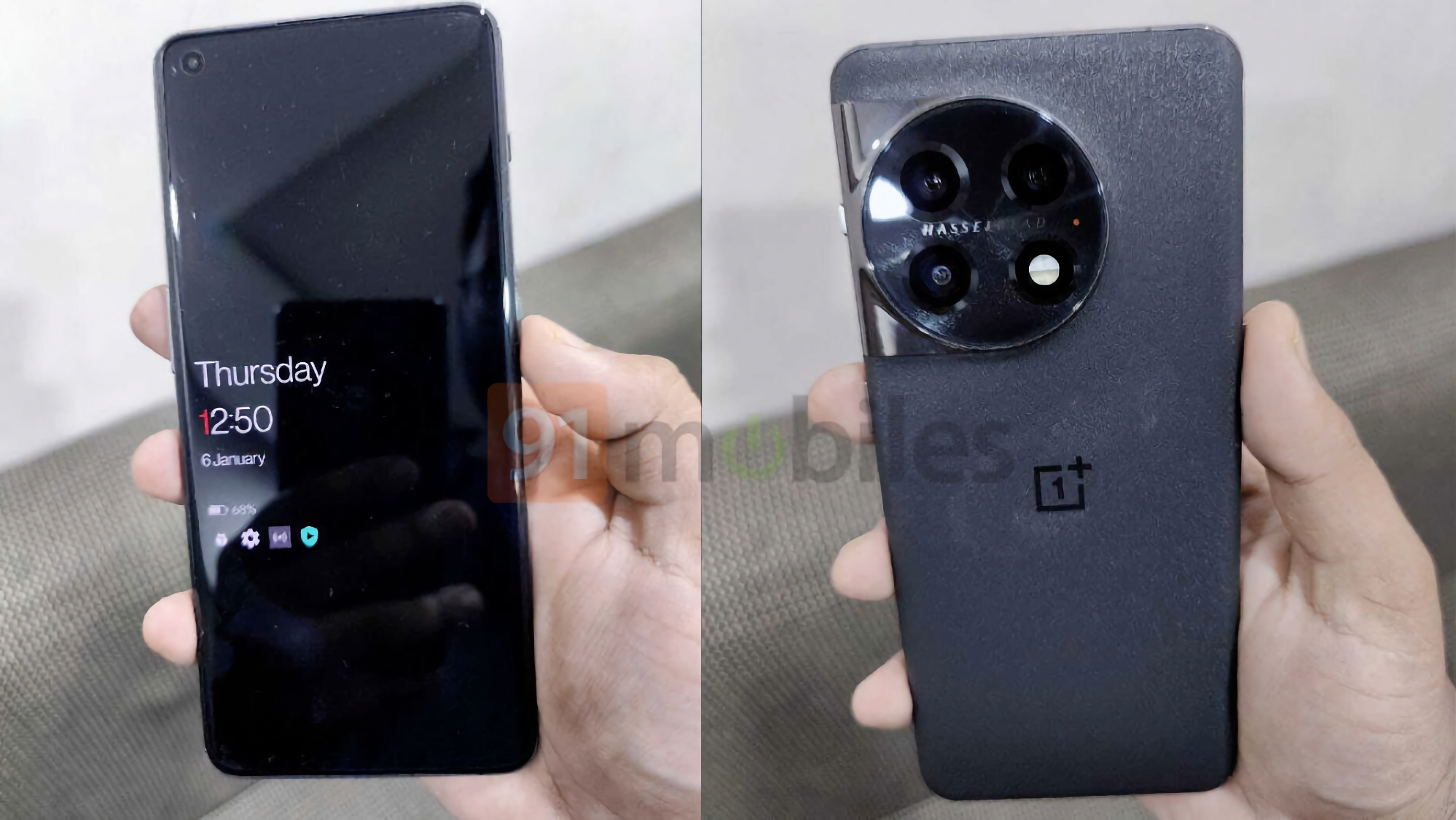 El OnePlus 11 apareció en imágenes en directo con cámara Hasselblad y pantalla de bordes curvos