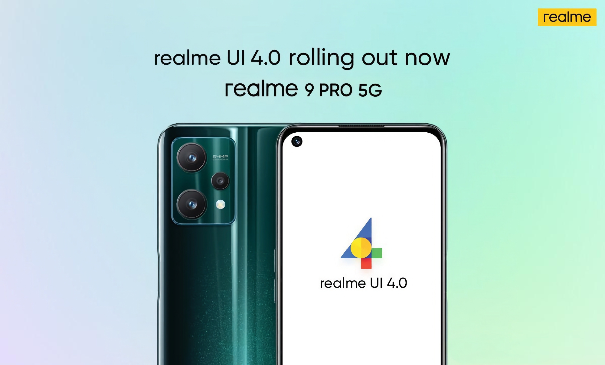 realme 9 Pro obtuvo una versión estable de realme UI 4.0 basada en Android 13 realme 9 Pro obtuvo una versión estable de realme UI 4.0 basada en Android 13