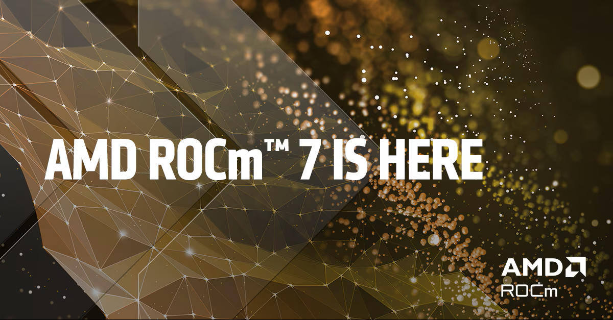 AMD lanza oficialmente ROCm 7.0, un competidor de la tecnología CUDA
