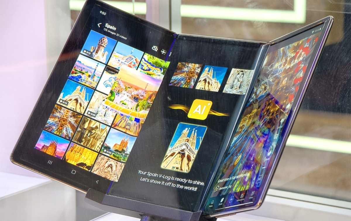 El futuro está aquí: Concepto del Galaxy Z TriFold por Samsung Galaxy Z TriFold: Una nueva era de dispositivos plegables