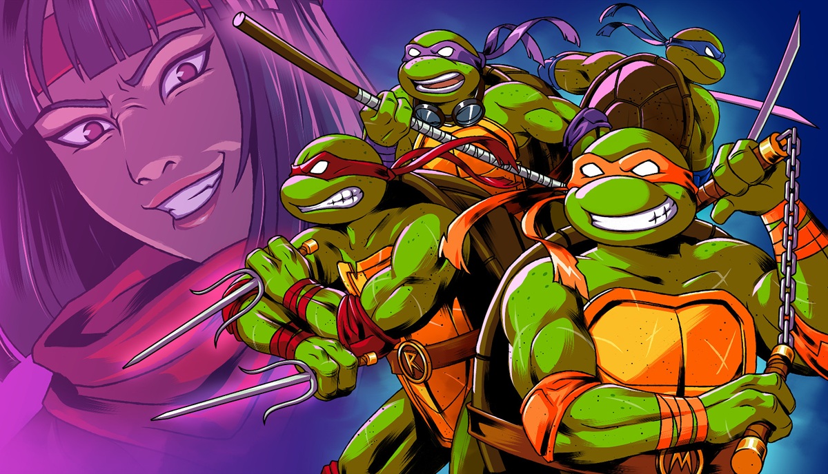 El principal punto visual de TMNT: Tortugas Tácticas Una mirada al arte principal de TMNT: Tactical Takedown