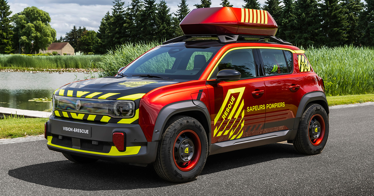 Revolucionando la respuesta de emergencia: Renault presenta el concepto Vision 4Rescue Renault presenta Vision 4Rescue: Una nueva era en vehículos de emergencia