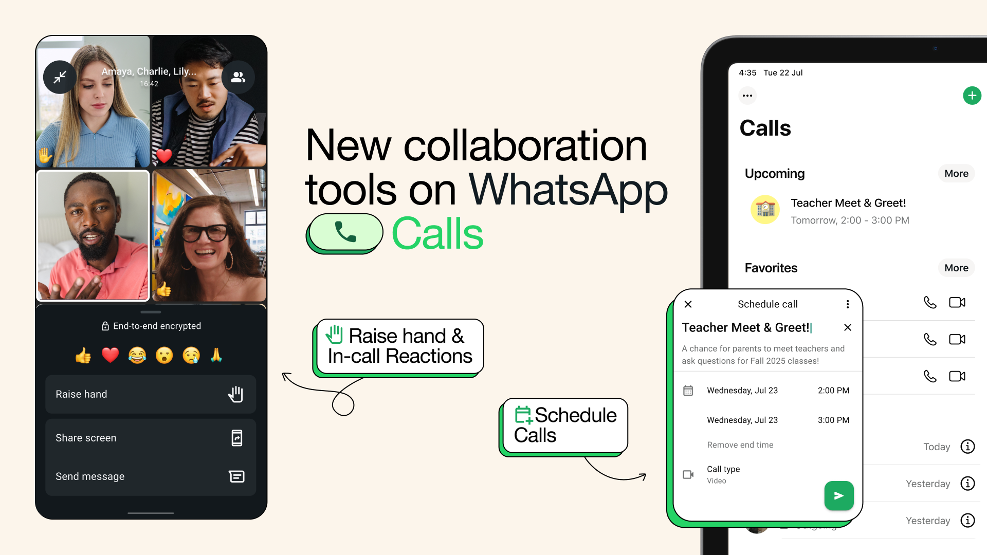 WhatsApp mejora las videollamadas: comunicación cómoda y sin estrés
