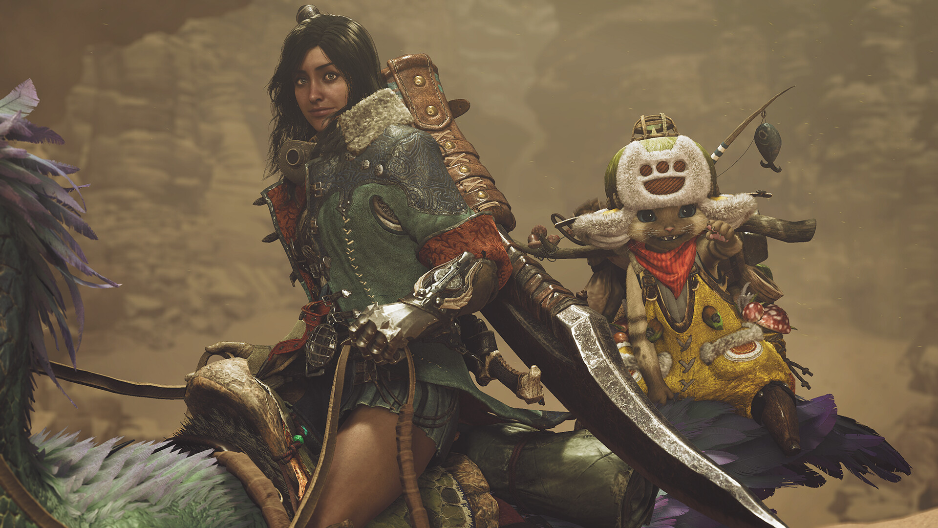 Captura de pantalla de Monster Hunter Wilds - descubre el desconocido mundo de la caza ¡Primer encuentro con Monster Hunter Wilds - captura de pantalla exclusiva!