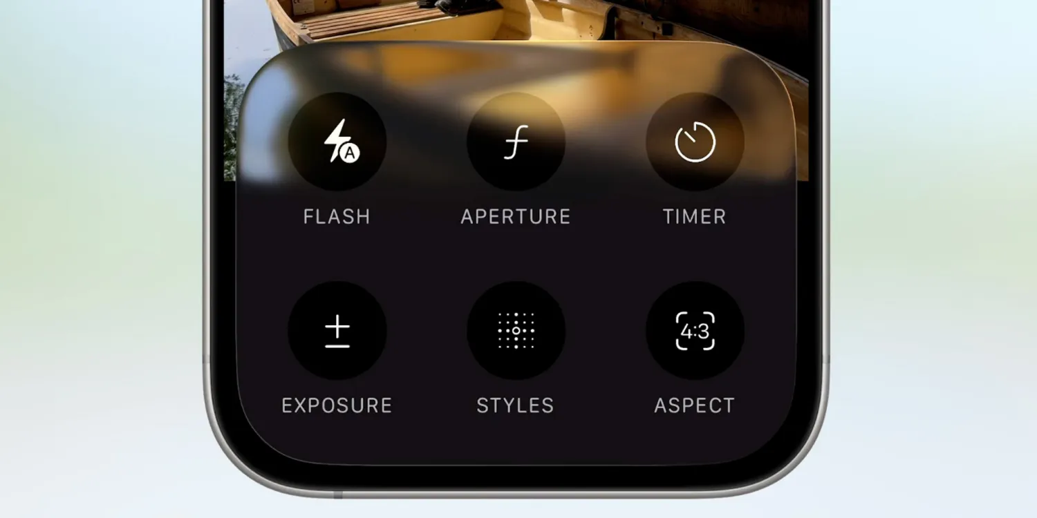 Una nueva mirada a la conveniencia: una interfaz de cámara moderna en iOS 26 iOS 26: una interfaz de cámara revolucionaria