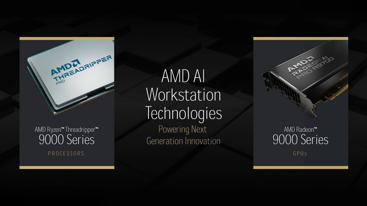 Rendimiento al máximo: conociendo los Ryzen Threadripper PRO 9000 y Radeon AI PRO 9000 Un dúo explosivo: Ryzen Threadripper PRO 9000 - la cúspide del poder para profesionales
