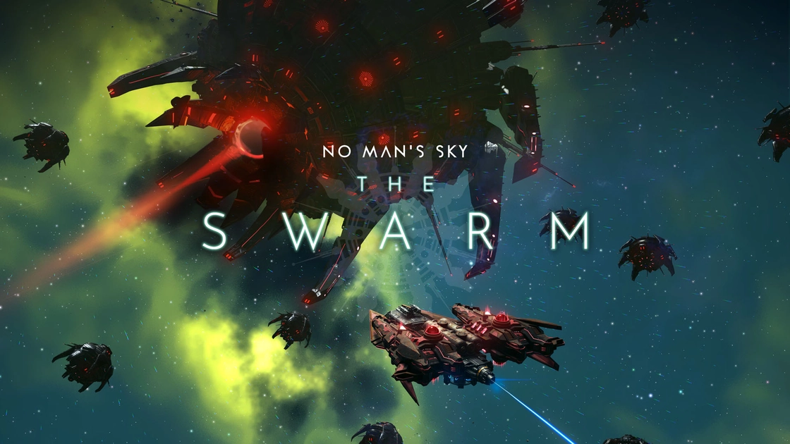 La Colmena de Cristal y sus enjambres de drones protagonizan los combates más espectaculares de No Man's Sky hasta la fecha.