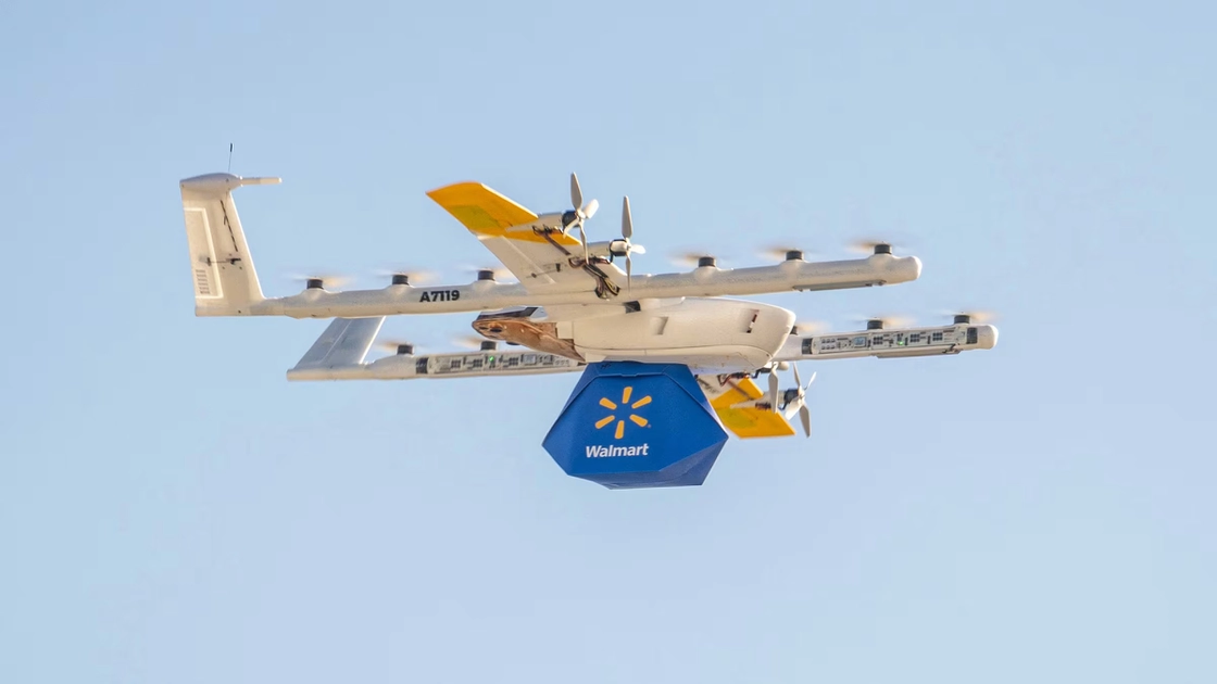 Los drones de Wing entregan directamente desde Walmart: una nueva era en las compras