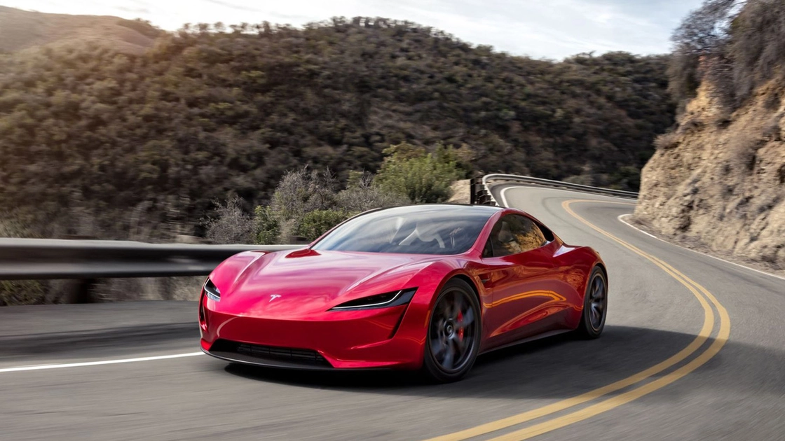 Prototipo del Tesla Roadster de segunda generación. Ilustración: Tesla