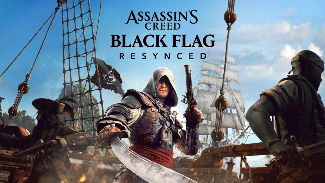 Assassin's Creed: Black Flag Resynced muestra la vida pirata de Edward Kenway con gráficos completamente renovados.