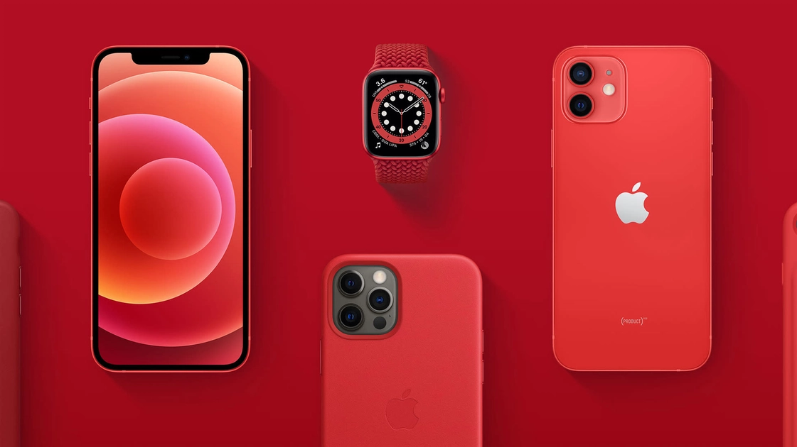 Nueva serie Apple: ¡el color rojo regresa!