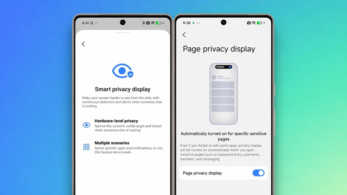 Xiaomi prepara su propio Privacy Display para HyperOS 4: sin hardware especial y más barato que Samsung