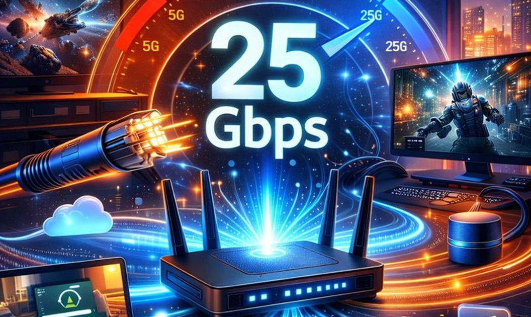 Ilustración de internet ultrarrápido: ¿qué hay detrás de las velocidades récord?